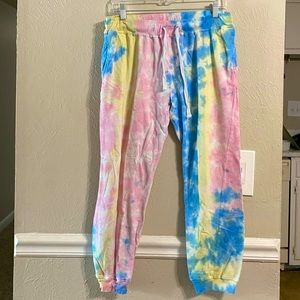 Tie Dye Capri Sweats